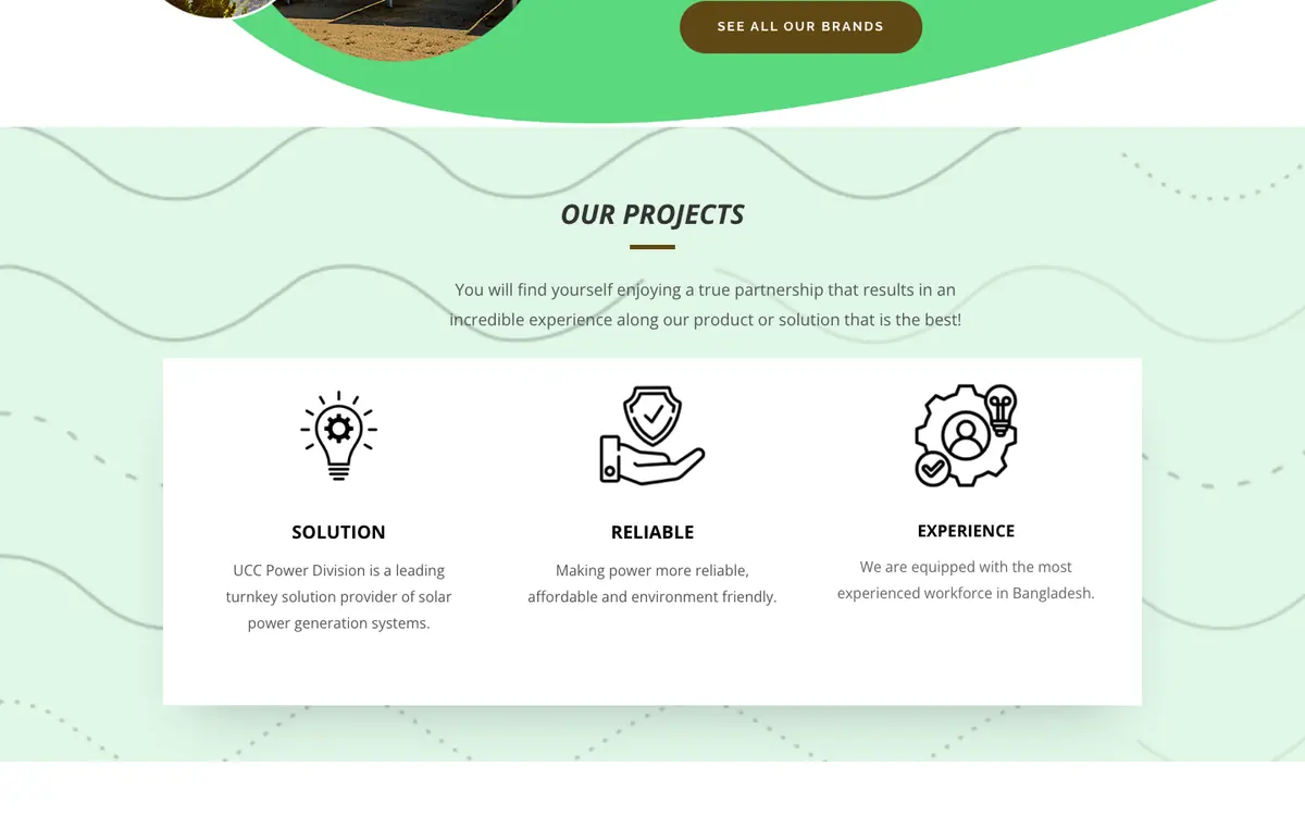 UCC Power: Solutions and projects